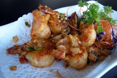 Deep Fried Shrimp with Spicy Salt
