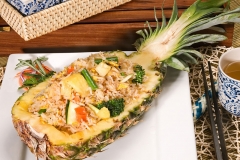 Thai Pineapple Fried Rice with Vegetables